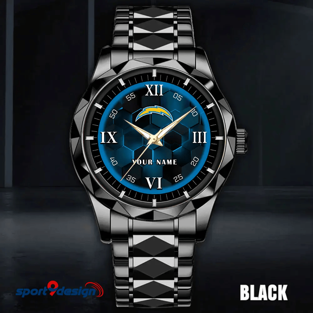 Los Angeles Chargers Luxury Diamond Men Watch Trending 2025