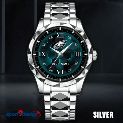Philadelphia Eagles Luxury Diamond Men Watch Trending 2025