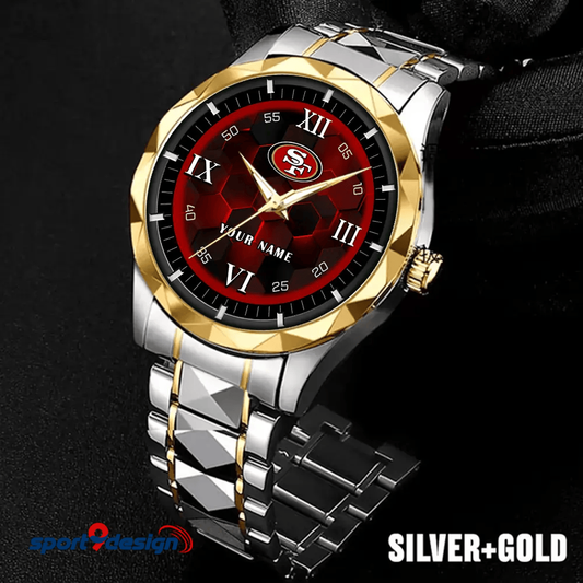 San Francisco 49ers Luxury Diamond Men Watch Trending 2025