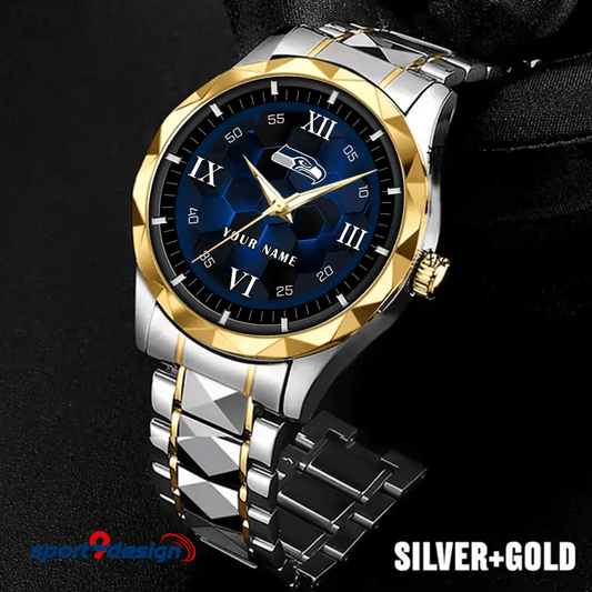 Seattle Seahawks Luxury Diamond Men Watch Trending 2025