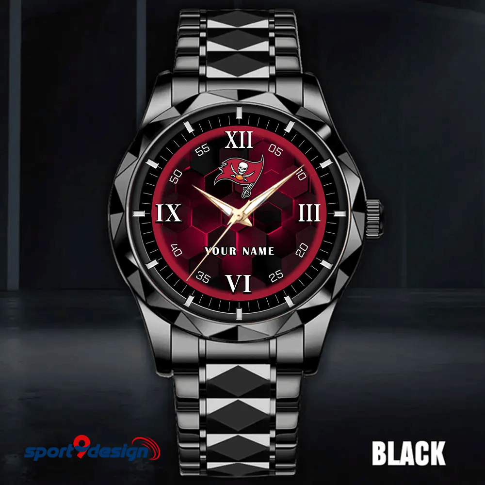 Tampa Bay Buccaneers Luxury Diamond Men Watch Trending 2025