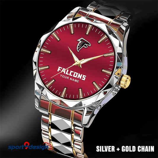 Atlanta Falcons Luxury Diamond Men Watch Trending 2025