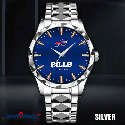 Buffalo Bills Luxury Diamond Men Watch Trending 2025