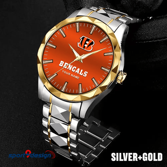 Cincinnati Bengals Luxury Diamond Men Watch Trending 2025