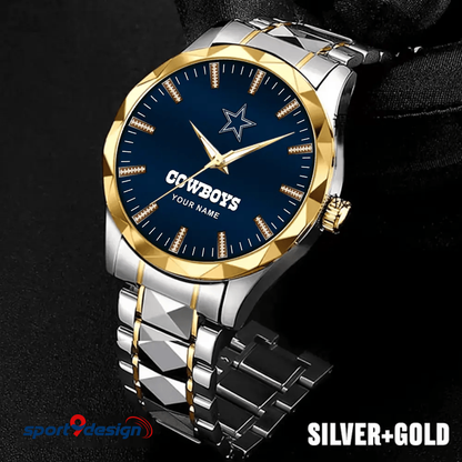 Dallas Cowboys Luxury Diamond Men Watch Trending 2025