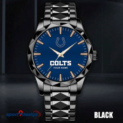 Indianapolis Colts Luxury Diamond Men Watch Trending 2025