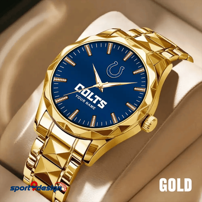 Indianapolis Colts Luxury Diamond Men Watch Trending 2025