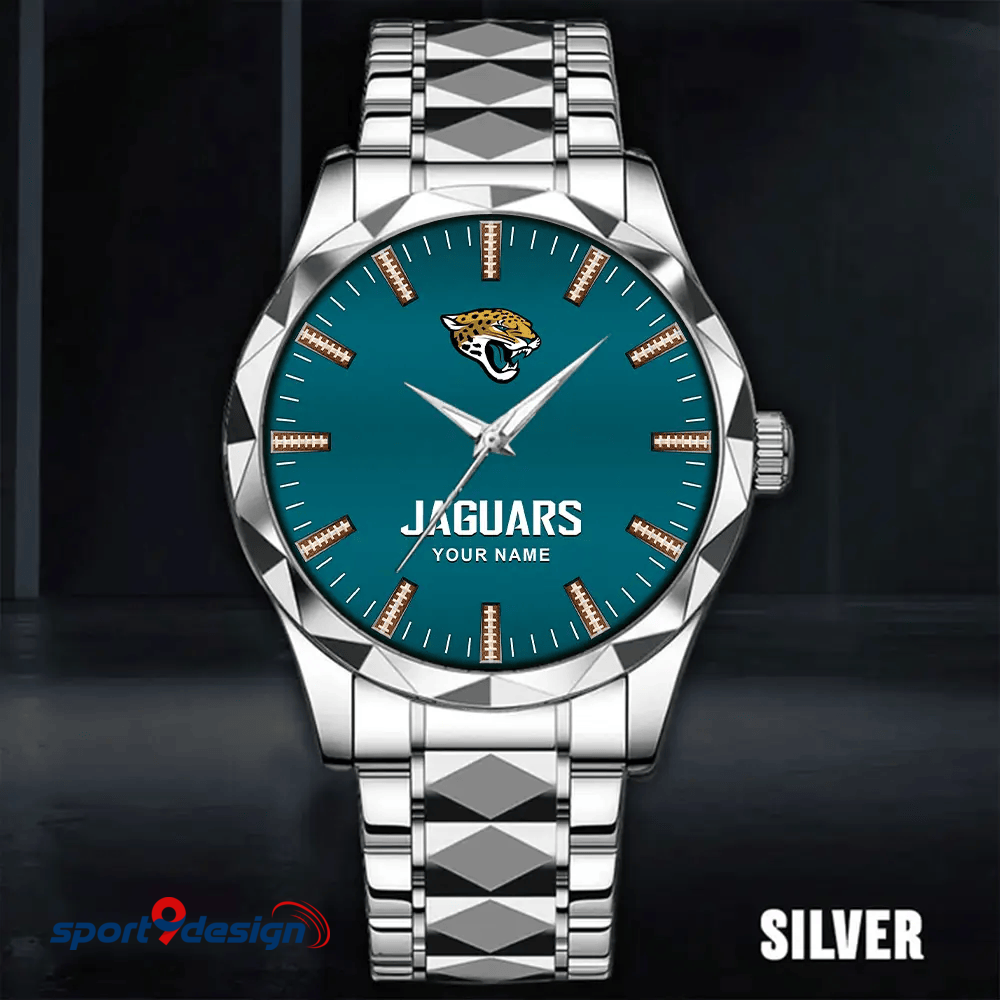 Jacksonville Jaguars Luxury Diamond Men Watch Trending 2025