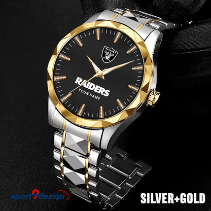 Las Vegas Raiders Luxury Diamond Men Watch Trending 2025