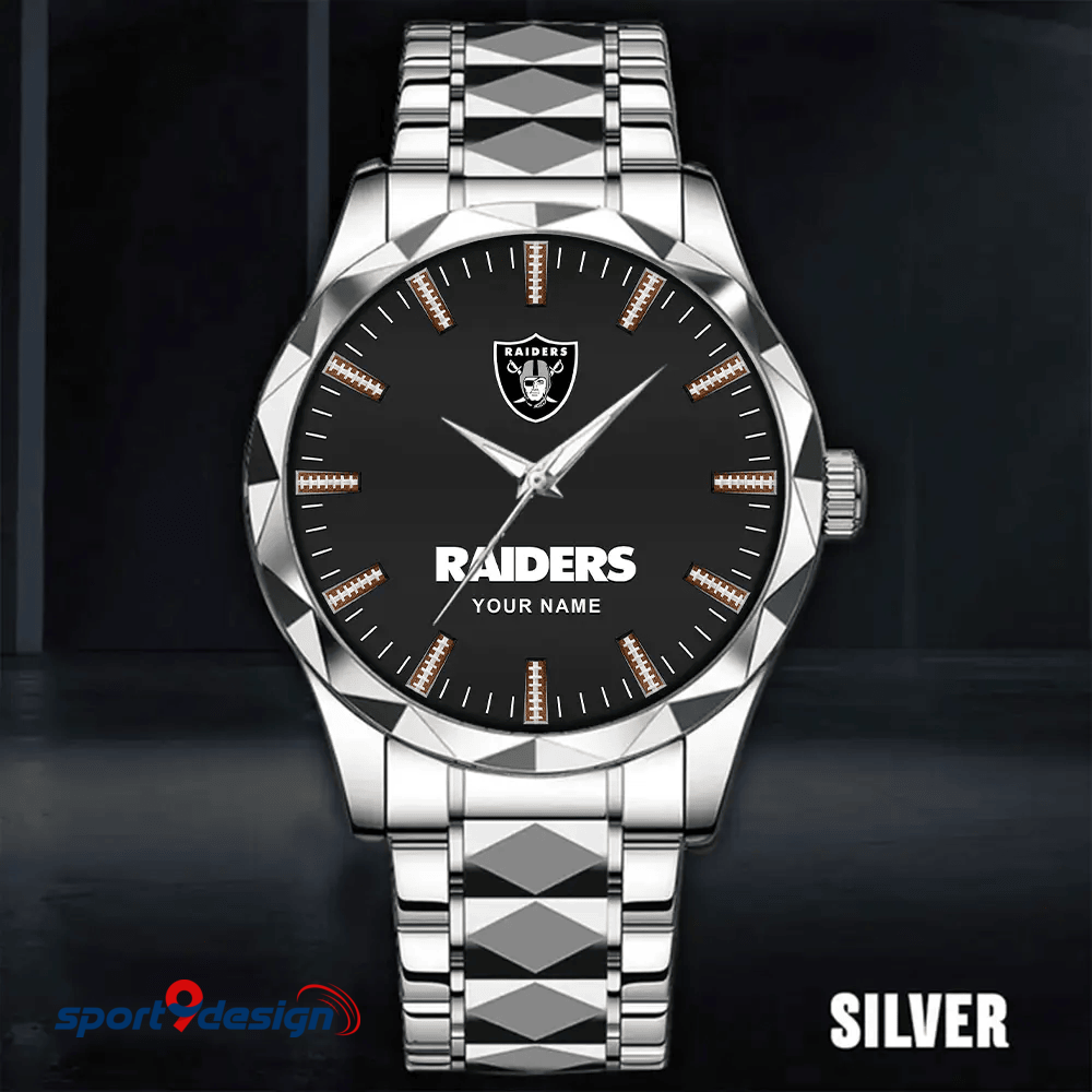 Las Vegas Raiders Luxury Diamond Men Watch Trending 2025