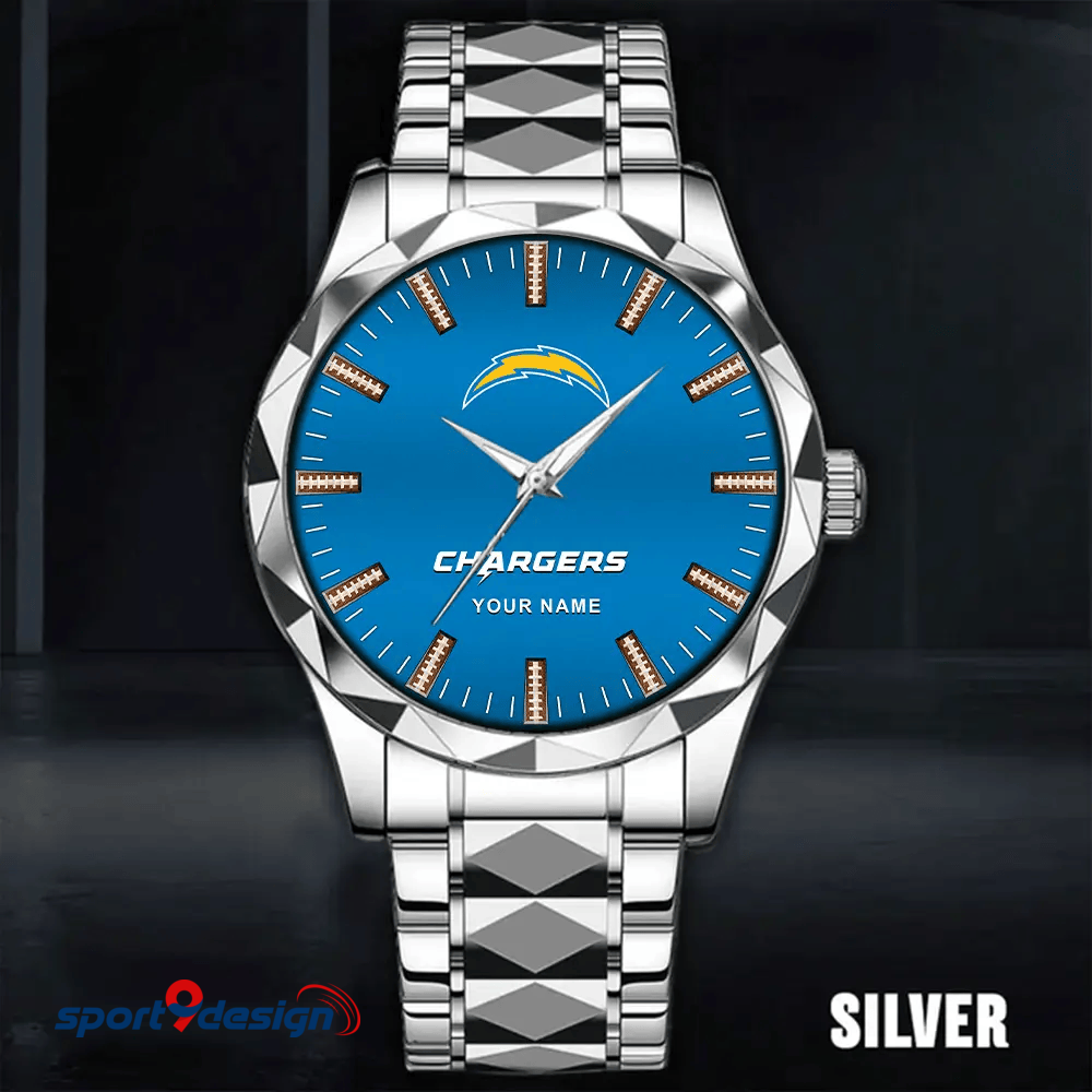 Los Angeles Chargers Luxury Diamond Men Watch Trending 2025