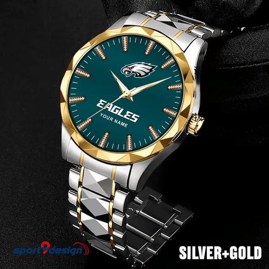 Philadelphia Eagles Luxury Diamond Men Watch Trending 2025