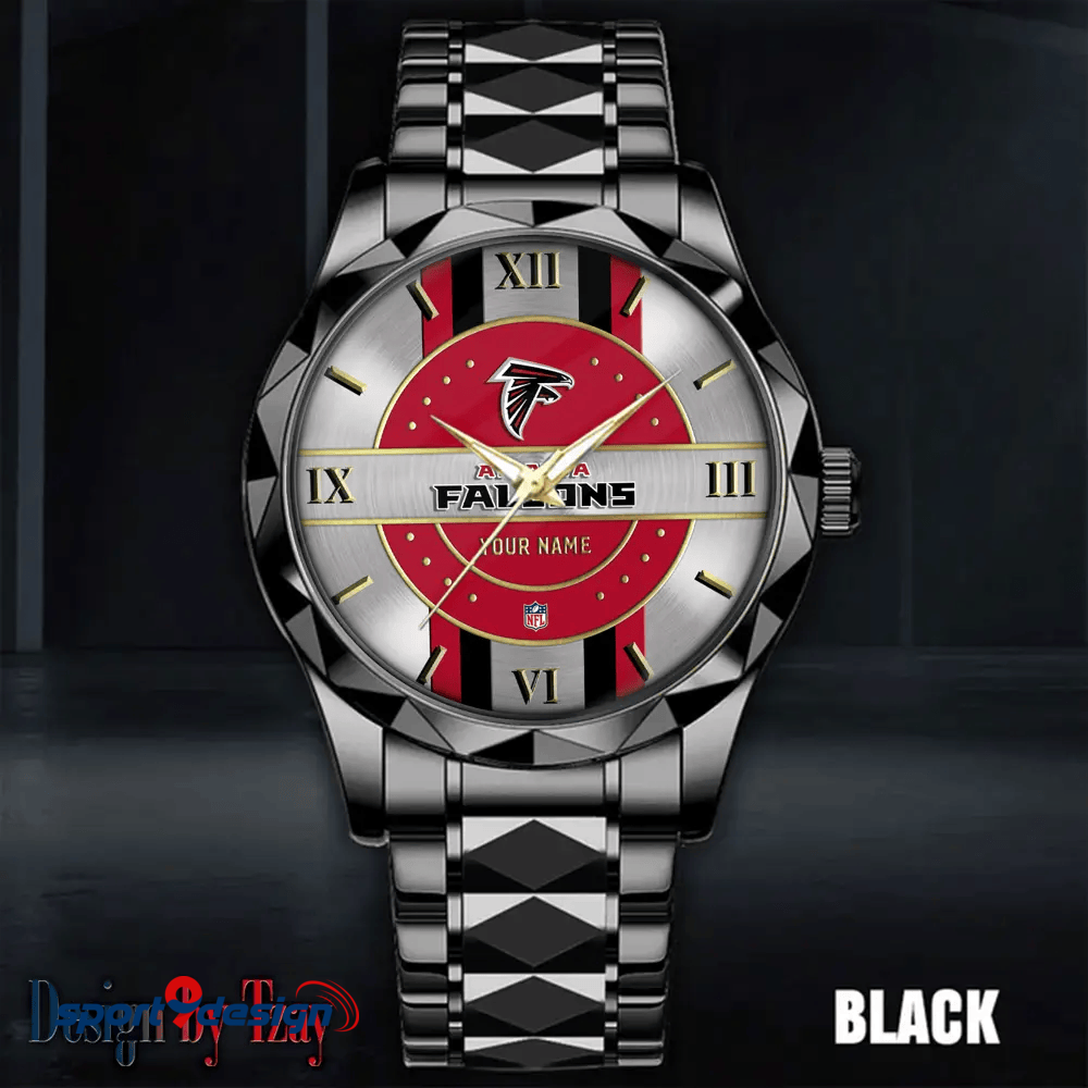Atlanta Falcons Business Watch For Men Automatic Mechanical Stainless Steel Band 2025