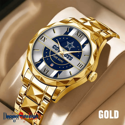 Dallas Cowboys Business Watch For Men Automatic Mechanical Stainless Steel Band 2025