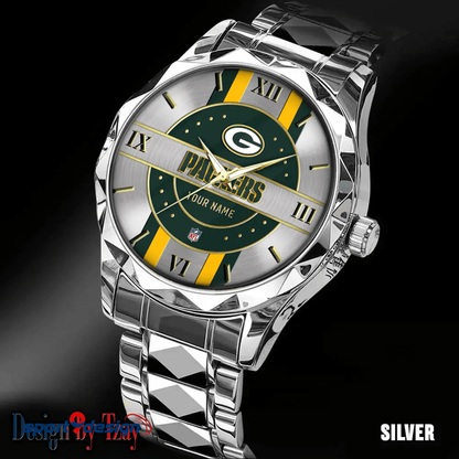 Green Bay Packers Business Watch For Men Automatic Mechanical Stainless Steel Band 2025