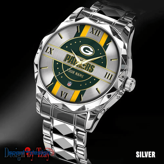 Green Bay Packers Business Watch For Men Automatic Mechanical Stainless Steel Band 2025