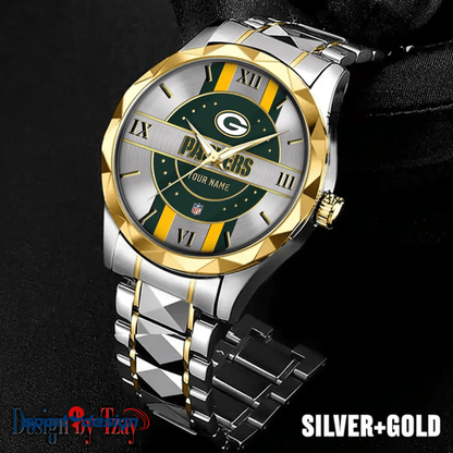 Green Bay Packers Business Watch For Men Automatic Mechanical Stainless Steel Band 2025