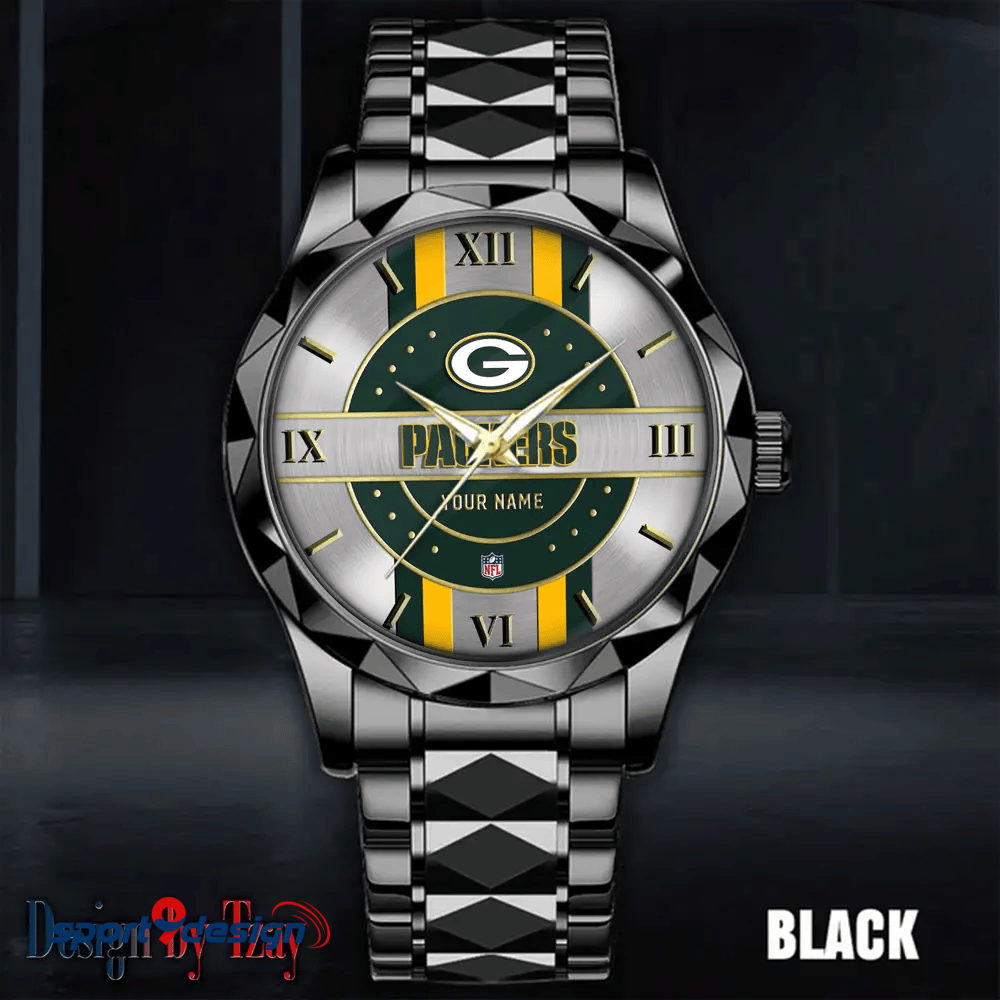 Green Bay Packers Business Watch For Men Automatic Mechanical Stainless Steel Band 2025