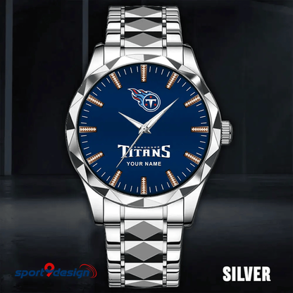 Tennessee Titans Luxury Diamond Men Watch Trending 2025