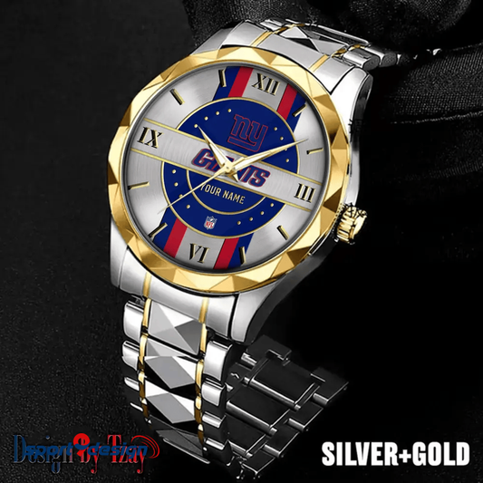New York Giants Business Watch For Men Automatic Mechanical Stainless Steel Band 2025