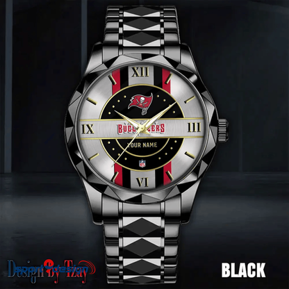 Tampa Bay Buccaneers Business Watch For Men Automatic Mechanical Stainless Steel Band 2025