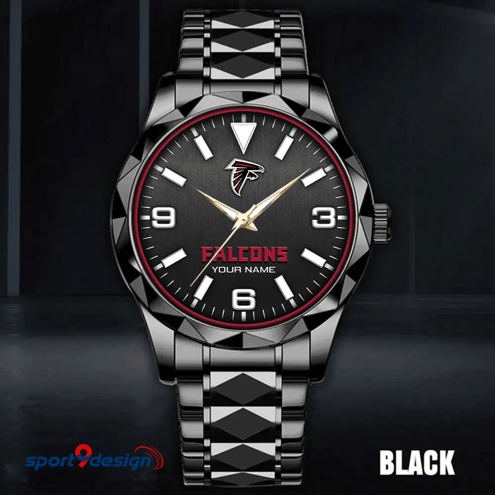 Atlanta Falcons Business Watch For Men Automatic Mechanical Stainless Steel Band 2025