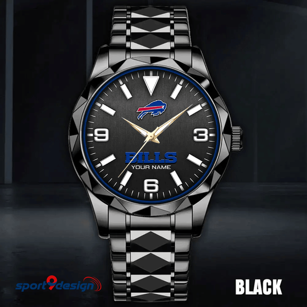 Buffalo Bills Business Watch For Men Automatic Mechanical Stainless Steel Band 2025
