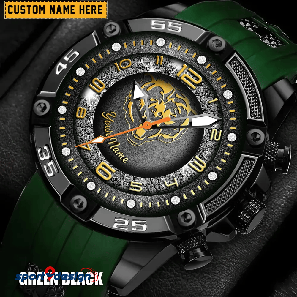 Chicago Bears Silicon Strap Fashion Wrist Watch Trending 2025
