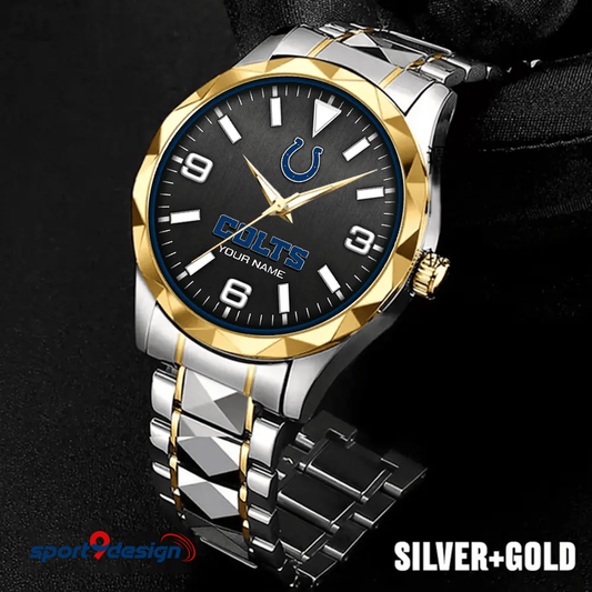 Indianapolis Colts Business Watch For Men Automatic Mechanical Stainless Steel Band 2025