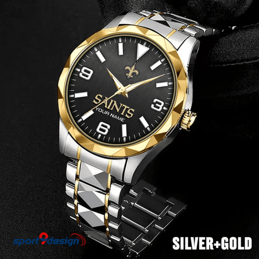 New Orleans Saints Business Watch For Men Automatic Mechanical Stainless Steel Band 2025