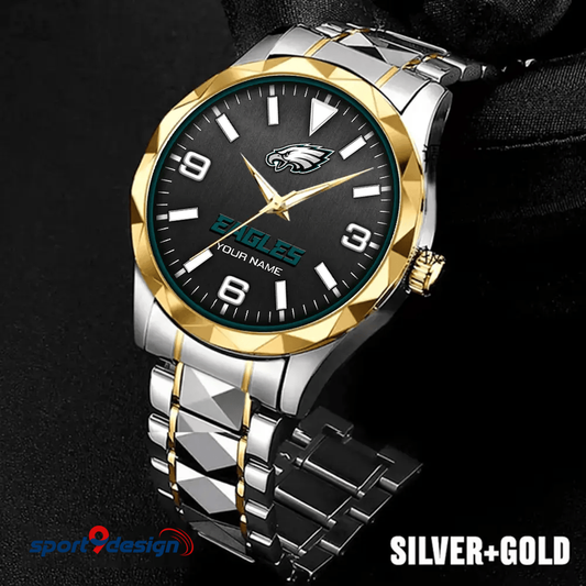 Philadelphia Eagles Business Watch For Men Automatic Mechanical Stainless Steel Band 2025