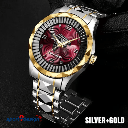 Atlanta Falcons Business Watch For Men Automatic Mechanical Stainless Steel Band 2025
