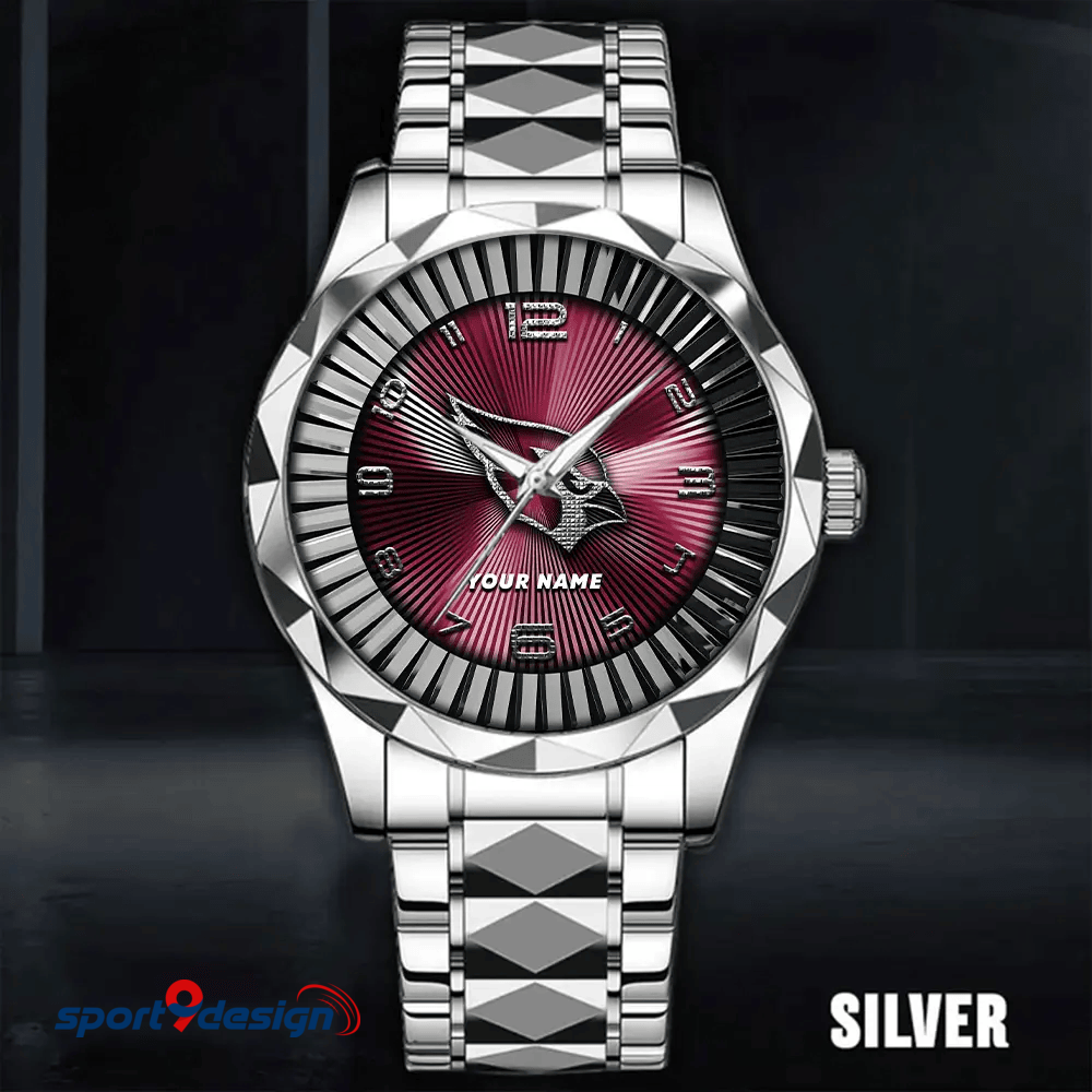 Arizona Cardinals Business Watch For Men Automatic Mechanical Stainless Steel Band 2025
