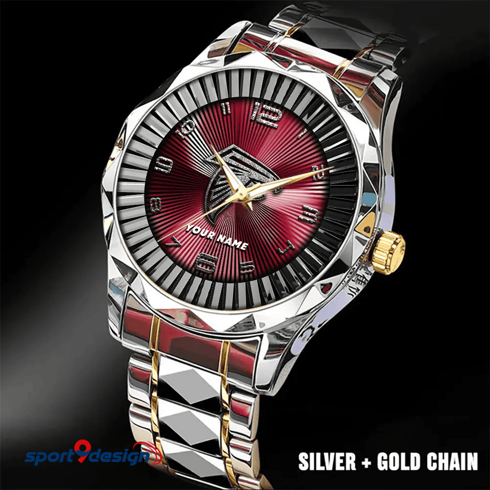 Atlanta Falcons Business Watch For Men Automatic Mechanical Stainless Steel Band 2025