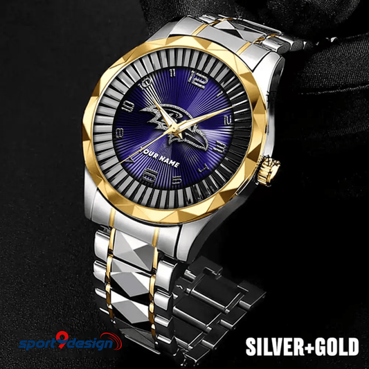 Baltimore Ravens Business Watch For Men Automatic Mechanical Stainless Steel Band 2025