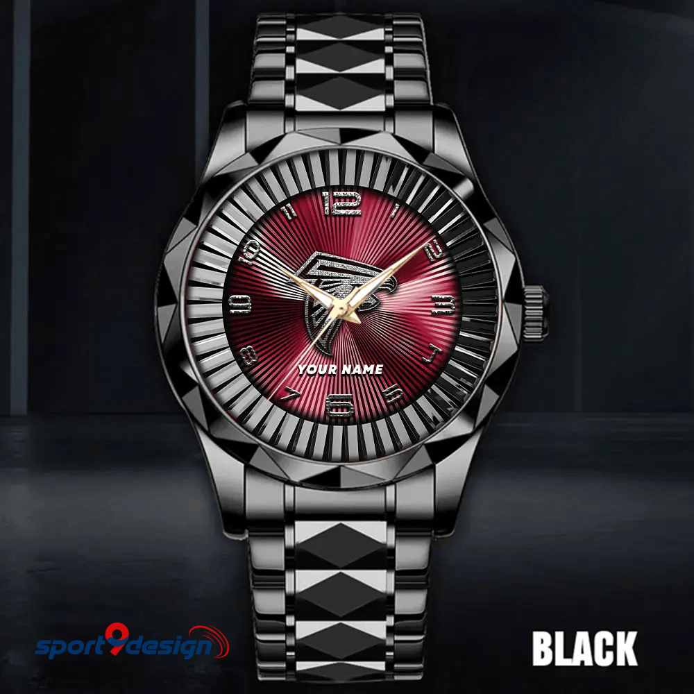 Atlanta Falcons Business Watch For Men Automatic Mechanical Stainless Steel Band 2025