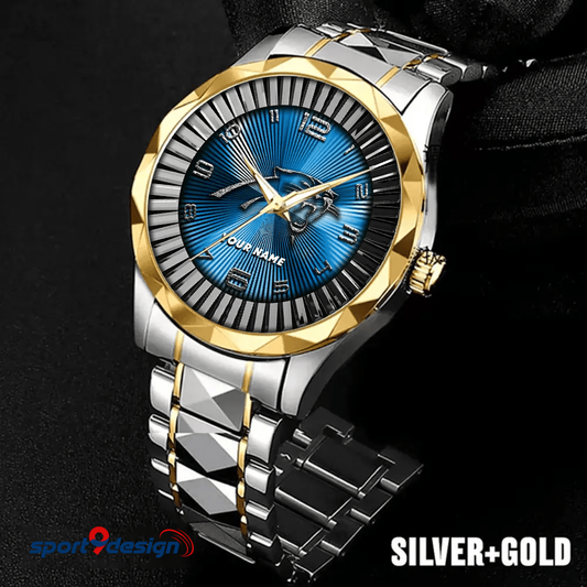 Carolina Panthers Business Watch For Men Automatic Mechanical Stainless Steel Band 2025