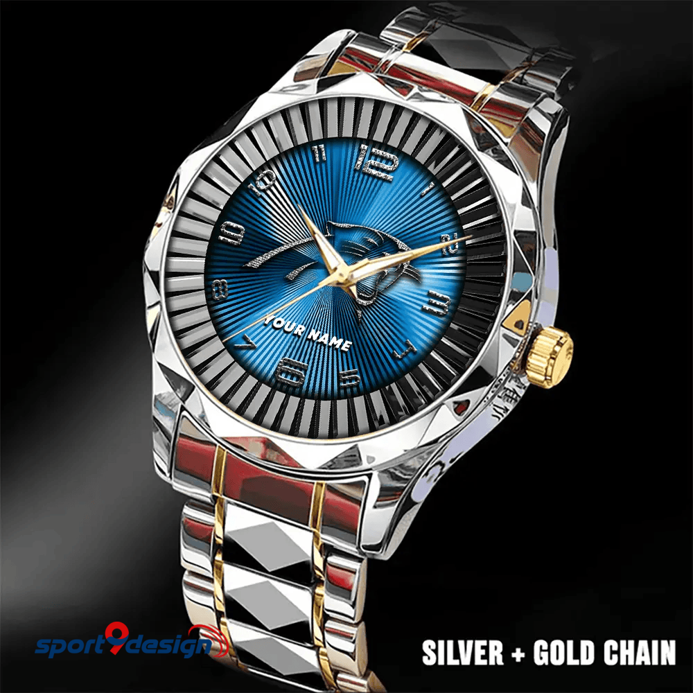 Carolina Panthers Business Watch For Men Automatic Mechanical Stainless Steel Band 2025