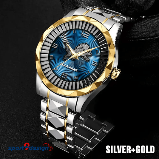 Detroit Lions Business Watch For Men Automatic Mechanical Stainless Steel Band 2025