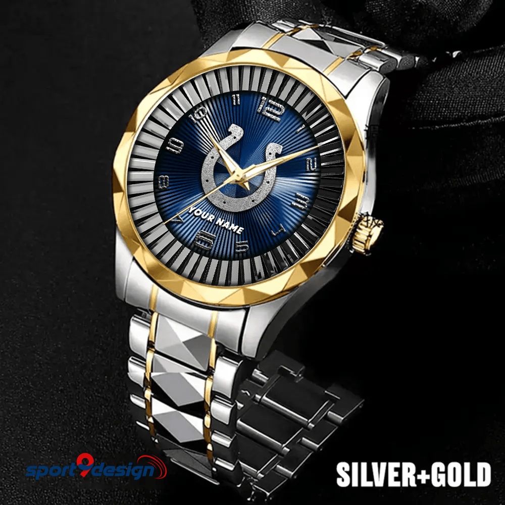Indianapolis Colts Business Watch For Men Automatic Mechanical Stainless Steel Band 2025