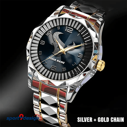 Houston Texans Business Watch For Men Automatic Mechanical Stainless Steel Band 2025