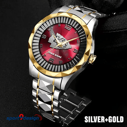 Kansas City Chiefs Business Watch For Men Automatic Mechanical Stainless Steel Band 2025