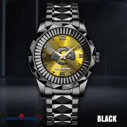 Los Angeles Rams Business Watch For Men Automatic Mechanical Stainless Steel Band 2025