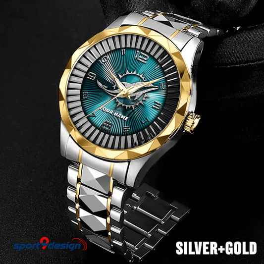 Miami Dolphins Business Watch For Men Automatic Mechanical Stainless Steel Band 2025