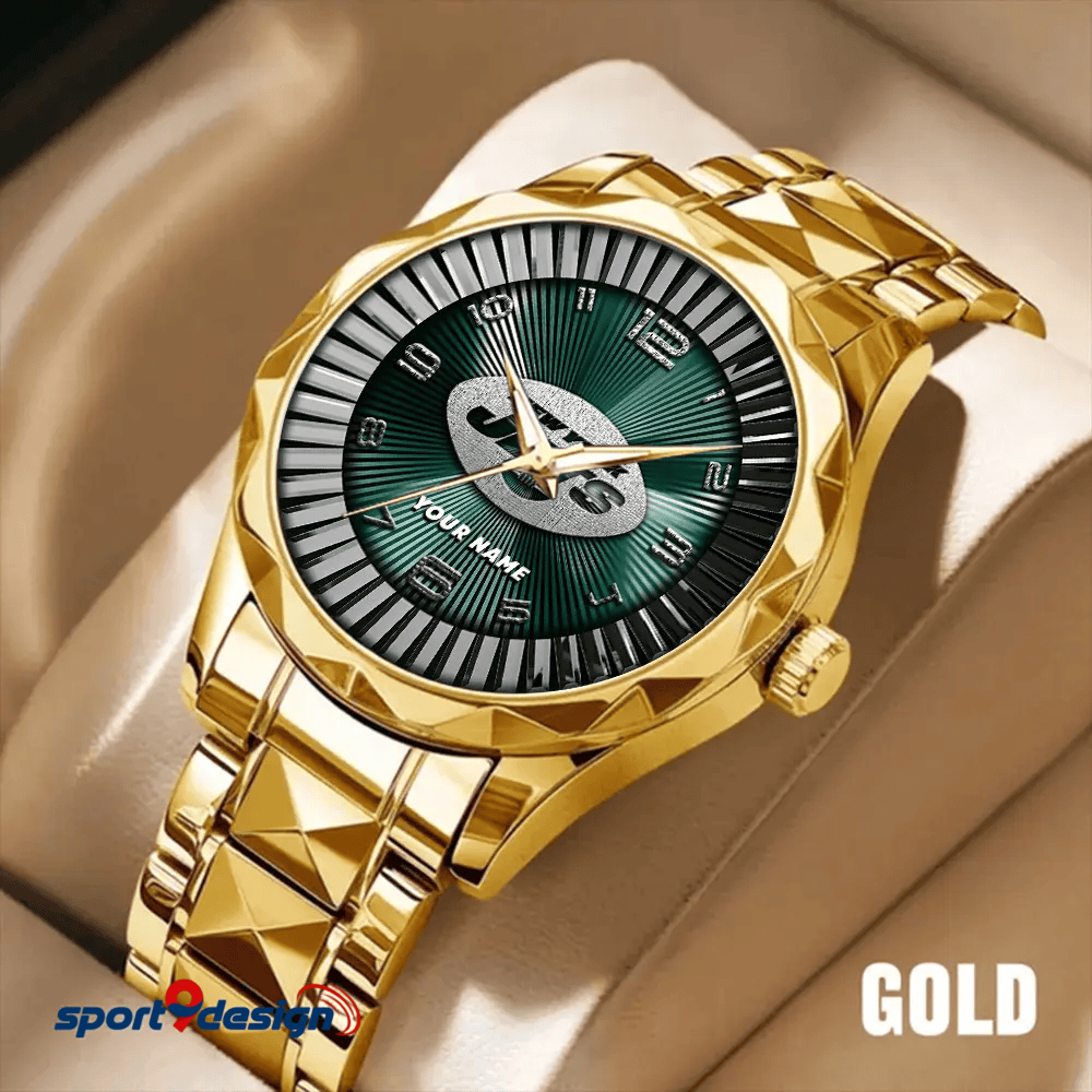 New York Jets Business Watch For Men Automatic Mechanical Stainless Steel Band 2025