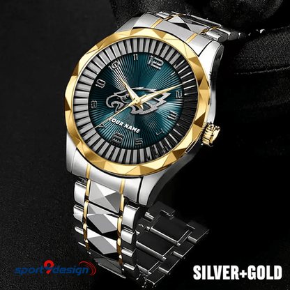 Philadelphia Eagles Business Watch For Men Automatic Mechanical Stainless Steel Band 2025