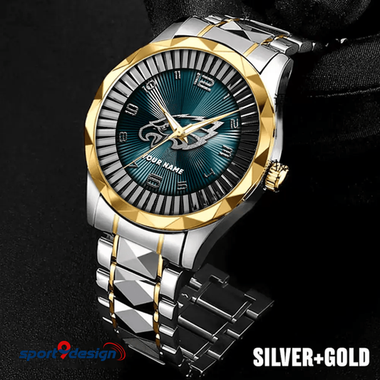 Philadelphia Eagles Business Watch For Men Automatic Mechanical Stainless Steel Band 2025