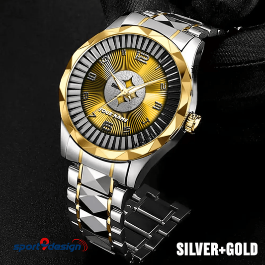 Pittsburgh Steelers Business Watch For Men Automatic Mechanical Stainless Steel Band 2025