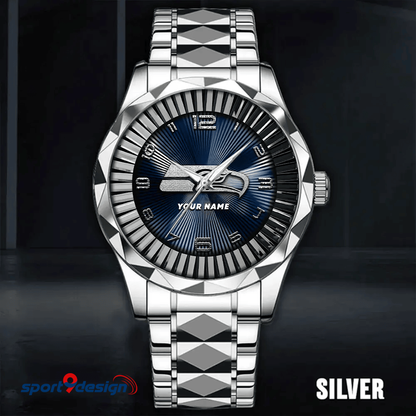 Seattle Seahawks Business Watch For Men Automatic Mechanical Stainless Steel Band 2025