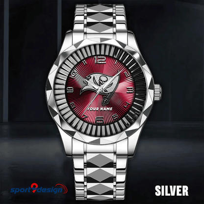 Tampa Bay Buccaneers Business Watch For Men Automatic Mechanical Stainless Steel Band 2025